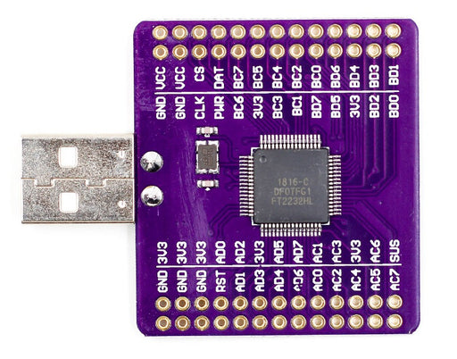 FT2232H Dual High Speed USB to Multipurpose UART FIFO Breakout Board from PMD Way with free delivery worldwide