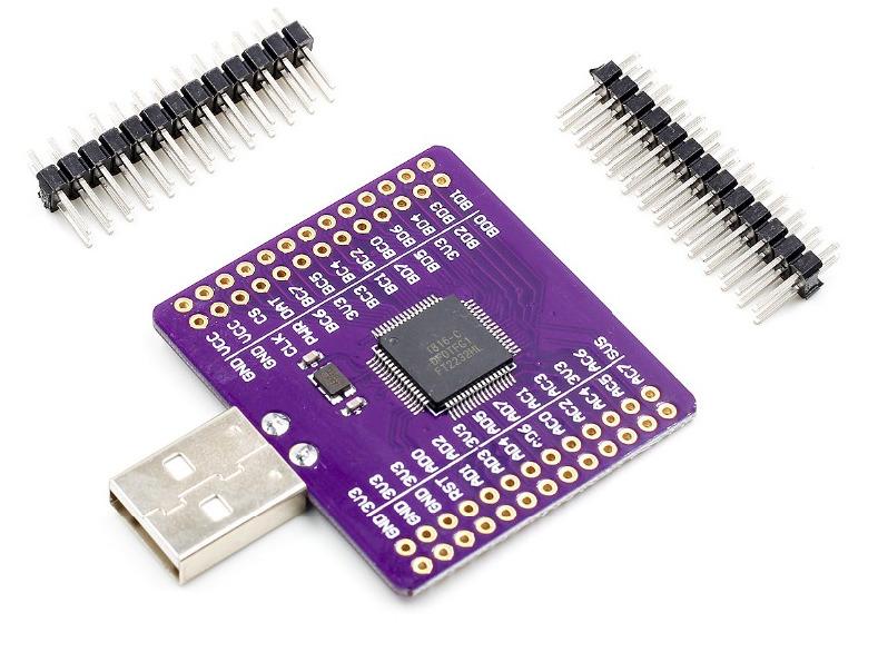 FT2232H Dual High Speed USB to Multipurpose UART FIFO Breakout Board from PMD Way with free delivery worldwide