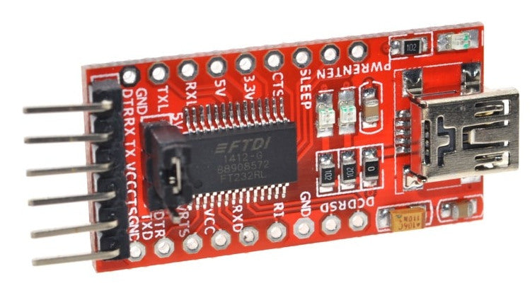 FT232RL FTDI to USB Adaptor Boards in packs of ten from PMD Way with free delivery worldwide