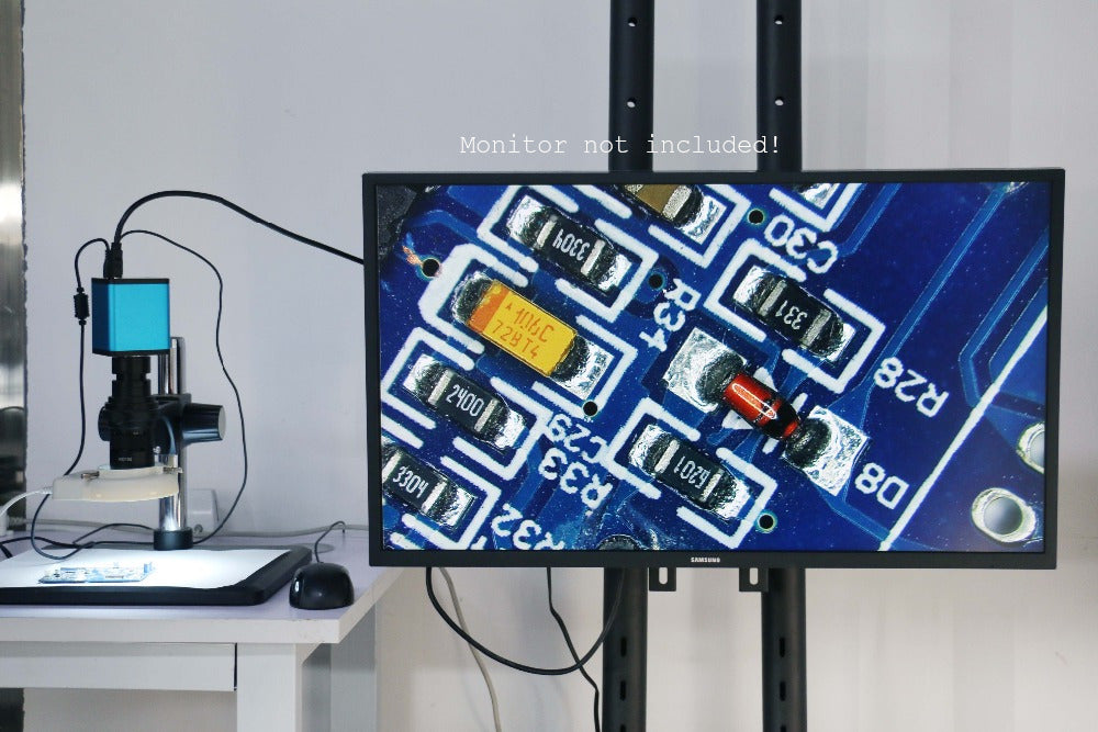 Full HD Industrial Measuring Microscope Camera using SONY camera with optional 10.1" Display from PMD Way with free delivery worldwide