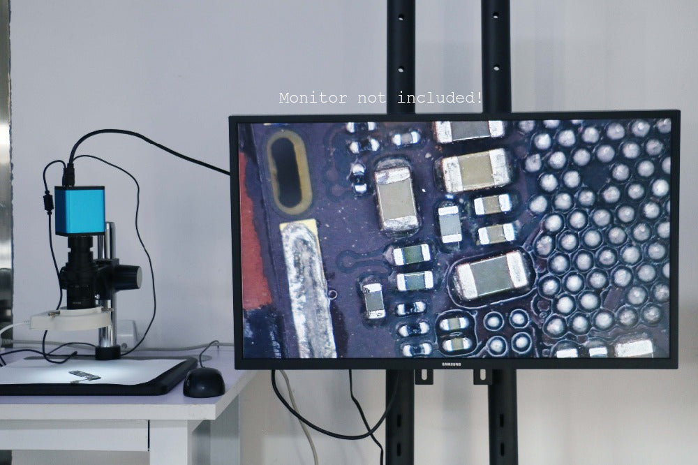 Full HD Industrial Measuring Microscope Camera using SONY camera with optional 10.1" Display from PMD Way with free delivery worldwide