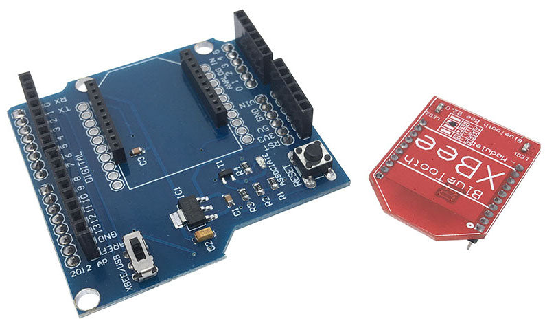 Enable Bluetooth communication with your Arduino using the HC05 Bluetooth Shield for Arduino from PMD Way with free delivery, worldwide