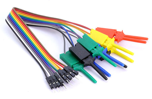 IC Test Hook to Male Pin Cable - 10 Pack for Arduino Raspberry Pi and more from PMD Way with free delivery worldwide