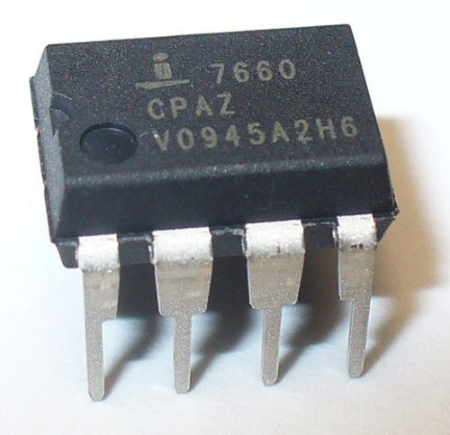 ICL7660 CMOS Voltage Converter ICs in packs of fifty from PMD Way with free delivery worldwide