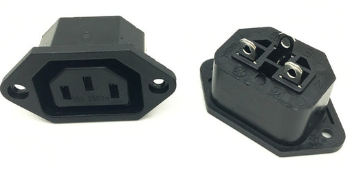 IEC Female Panel Mount Socket - 10 Pack from PMD Way wtih free delivery worldwide