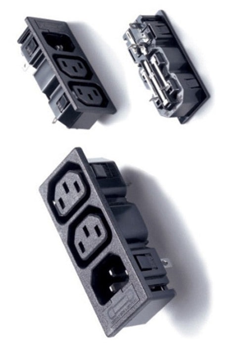 Fused UPS IEC Power Splitter Blocks - 5 Pack from PMD Way wtih free delivery worldwide