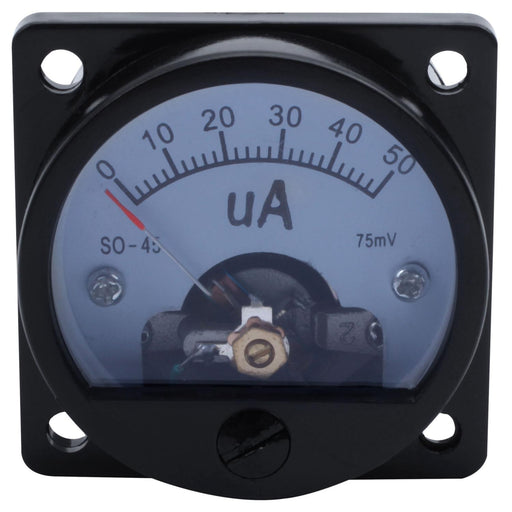 SO-45 Analog DC Ammeter Current Meter - 50uA Range from PMD Way with free delivery worldwide