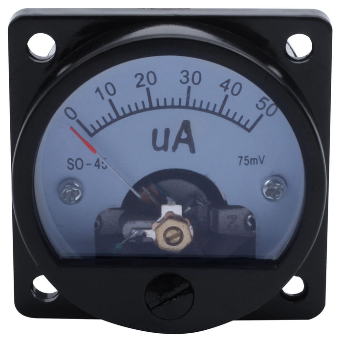 SO-45 Analog DC Ammeter Current Meter - 50uA Range from PMD Way with free delivery worldwide