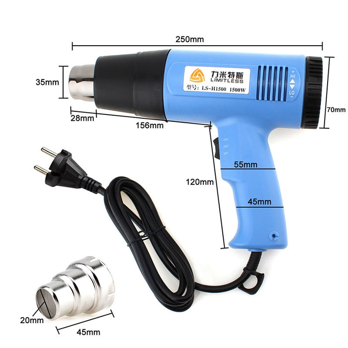 Adjustable Industrial Hot Air Gun — PMD Way