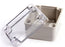 Plastic IP68 Waterproof Enclosure with Clear Cover 110 x 80 x 45mm from PMD Way with free delivery worldwide
