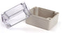 Plastic IP68 Waterproof Enclosure with Clear Cover 110 x 80 x 45mm from PMD Way with free delivery worldwide