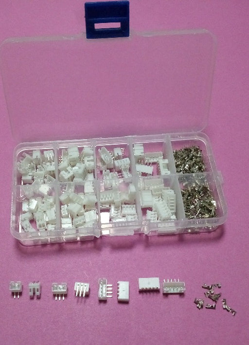 Assorted JST PH Right Angle Connector Set - 60 Pairs from PMD Way with free delivery worldwide