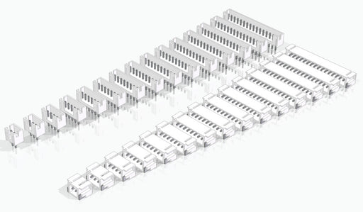 JST PH Vertical Connector Pairs - 100 Pairs from PMD Way with free delivery worldwide