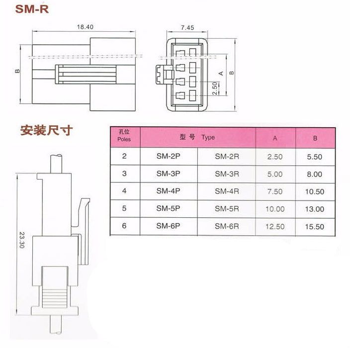 Assorted JST SM Connector Pack from PMD Way with free delivery worldwide