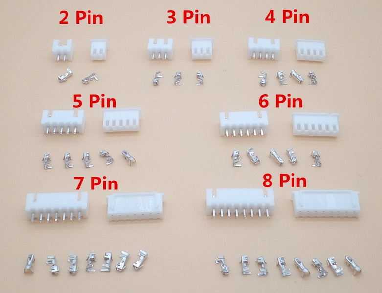 JST XH Connector Pairs - 20 Pack — PMD Way