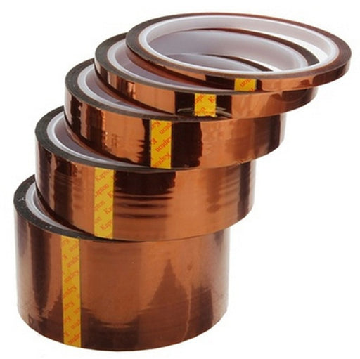 Kapton Thermal Insulation Tape - 33m - Various Widths from PMD Way with free delivery worldwide