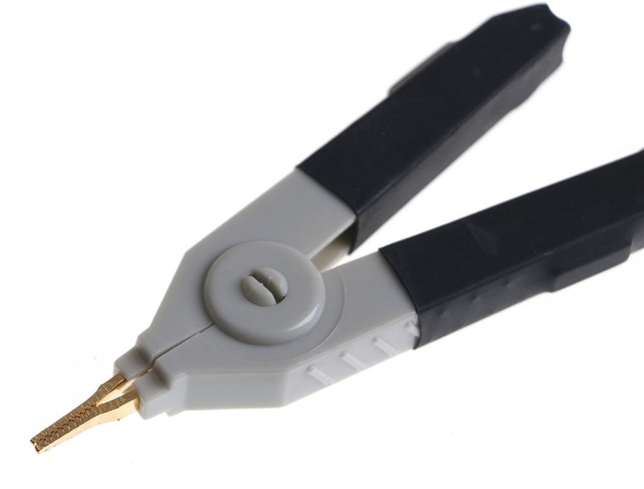 Kelvin Clip to Banana Plug Cables - Two Pack from PMD Way with free delivery worldwide