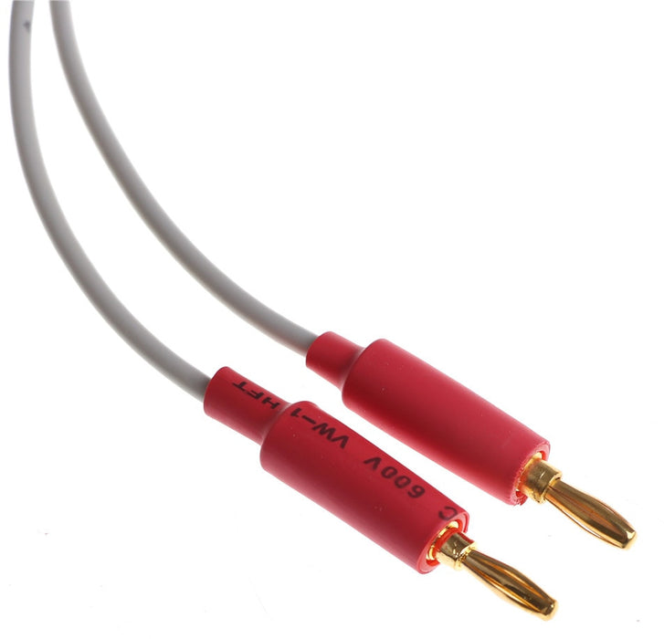 Kelvin Clip to Banana Plug Cables - Two Pack from PMD Way with free delivery worldwide