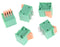 KF141R Wire to Board Spring Connector Terminal Blocks - 2.54mm Pitch - 5 Pack from PMD Way with free delivery worldwide