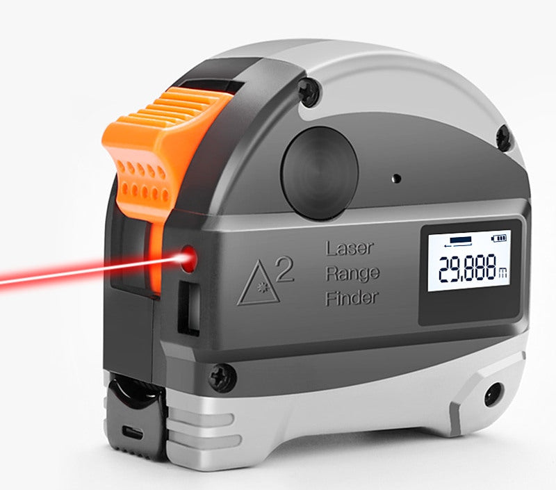 Two in One - Laser Range Distance Sensor and Tape Measure from PMD Way with free delivery worldwide