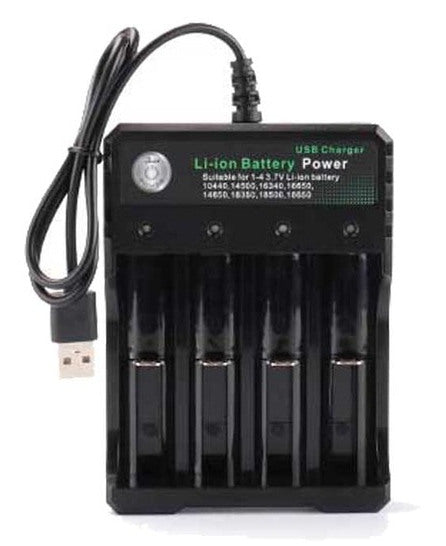 USB Lithium Ion Battery Charger for Various 3.7V Li-Ion 14500 18650 from PMD Way with free delivery worldwide