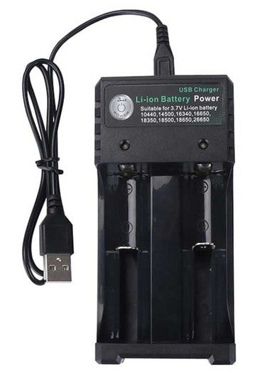 USB Lithium Ion Battery Charger for Various 3.7V Li-Ion 14500 18650 from PMD Way with free delivery worldwide