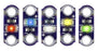 LilyPad Style Wearable LEDs - 20 Pack