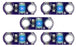 LilyPad Style Wearable LEDs - 20 Pack