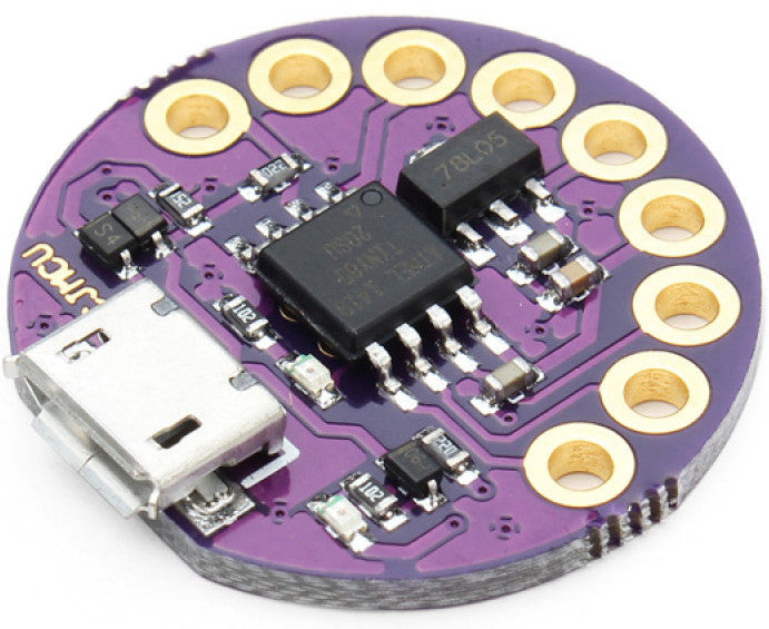 Create wearable electronics with the Lilytiny ATtiny85 Arduino Compatible Wearable Electronics Controller from PMD Way - with free delivery, worldwide