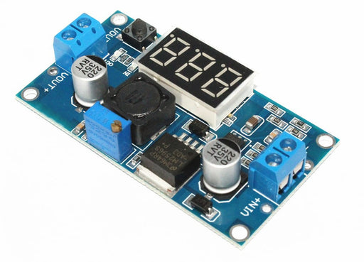 LM2596-compatible DC DC Buck Converter with Display -  40 to 1.25V from PMD Way with free delivery worldwide