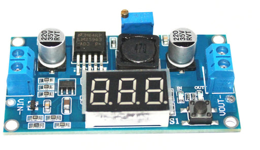 LM2596-compatible DC DC Buck Converter with Display -  40 to 1.25V from PMD Way with free delivery worldwide