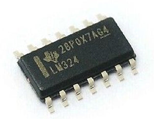 LM324D Low Power Quad Op-Amp SMD SOP14 IC in packs of 20 from PMD Way with free delivery worldwide