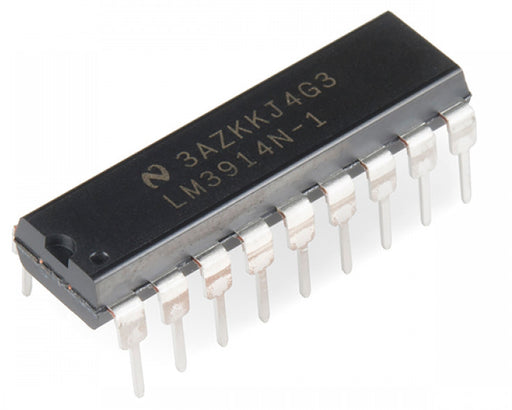 LM3914 Dot/Bar Display Driver ICs in packs of ten from PMD Way with free delivery worldwide