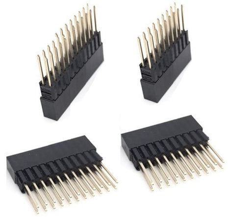 Dual Row Female Stacking Long Headers for Raspberry Pi and more from PMD Way with free delivery worldwide