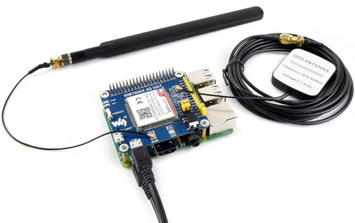 LTE 4G/3G/2G/GSM/GPRS/GNSS HAT for Raspberry Pi from PMD Way with free delivery worldwide