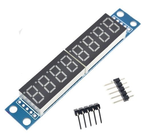 8 Digit 7 Segment Numerical Display with MAX7219 from PMD Way with free delivery worldwide