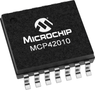 MCP42010T-I/ST SMD TSSOP14 10K0 Single/Dual Digital Potentiometer ICs in packs of five from PMD Way with free delivery worldwide