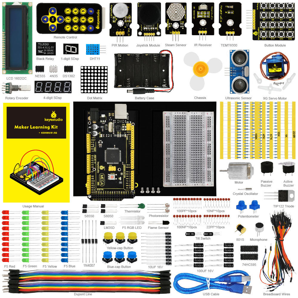 Mega Maker Starter Kit for Arduino — PMD Way