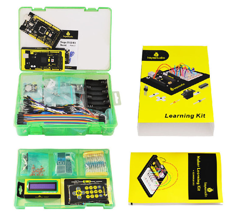 Get started with Arduino now using the Mega Maker Starter Kit for Arduino from PMD Way with free delivery, worldwide