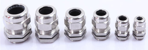 PG16 PG19 PG21 IP68 Metal Cable Glands - 10 Pack from PMD Way with free delivery worldwide
