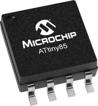 Microchip ATTINY85-20SU SOP8 AVR Microcontroller - Ten Pack from PMD Way with free delivery, worldwide