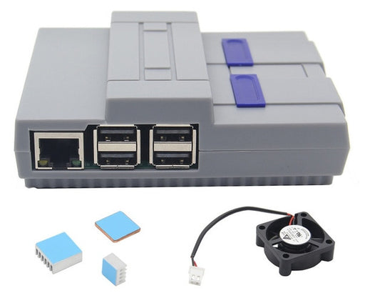 Mini NES-style Raspberry Pi 3B+ Enclosure and Cooling from PMD Way iwith free delivery worldwide