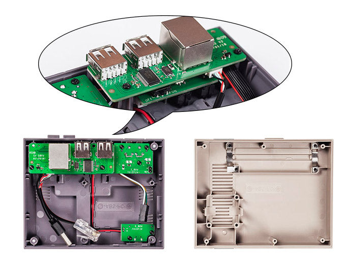 NES Pi Gaming Kit for Raspberry Pi 3B+ from PMD Way with free delivery worldwide