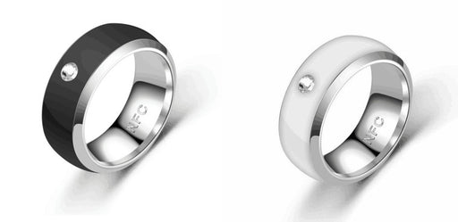 Titanium Steel NFC Smart Ring - Various Sizes from PMD Way with free delivery worldwide