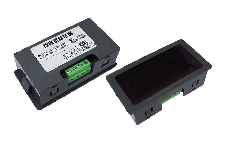 Serial LED Numerical Displays - RS485 RS232 TTL