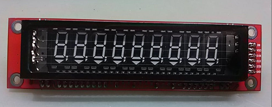 9 Digit 7 Segment VFD with Serial Interface SMD KIT from PMD Way with free delivery worldwide