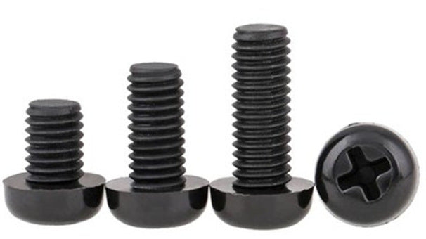 M2 M2.5 M3 M4 Nylon Round Pan Bolts - 50 Pack from PMD Way with free delivery worldwide