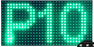 P10 LED Matrix Display - Green from PMD Way with free delivery worldwide