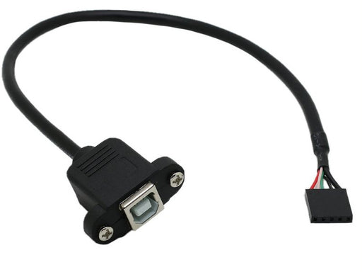 Panel Mount USB B Socket to Female Header Cables from PMD Way with free delivery worldwide