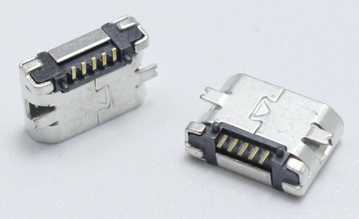 Micro USB 5 Pin PCB Socket - 20 Pack from PMD Way with free delivery worldwide